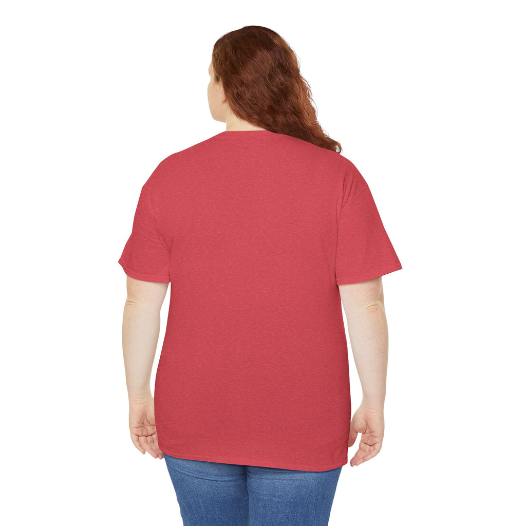 Unisex Heavy Cotton Tee - The Traveller Series (Abstract Autumn)