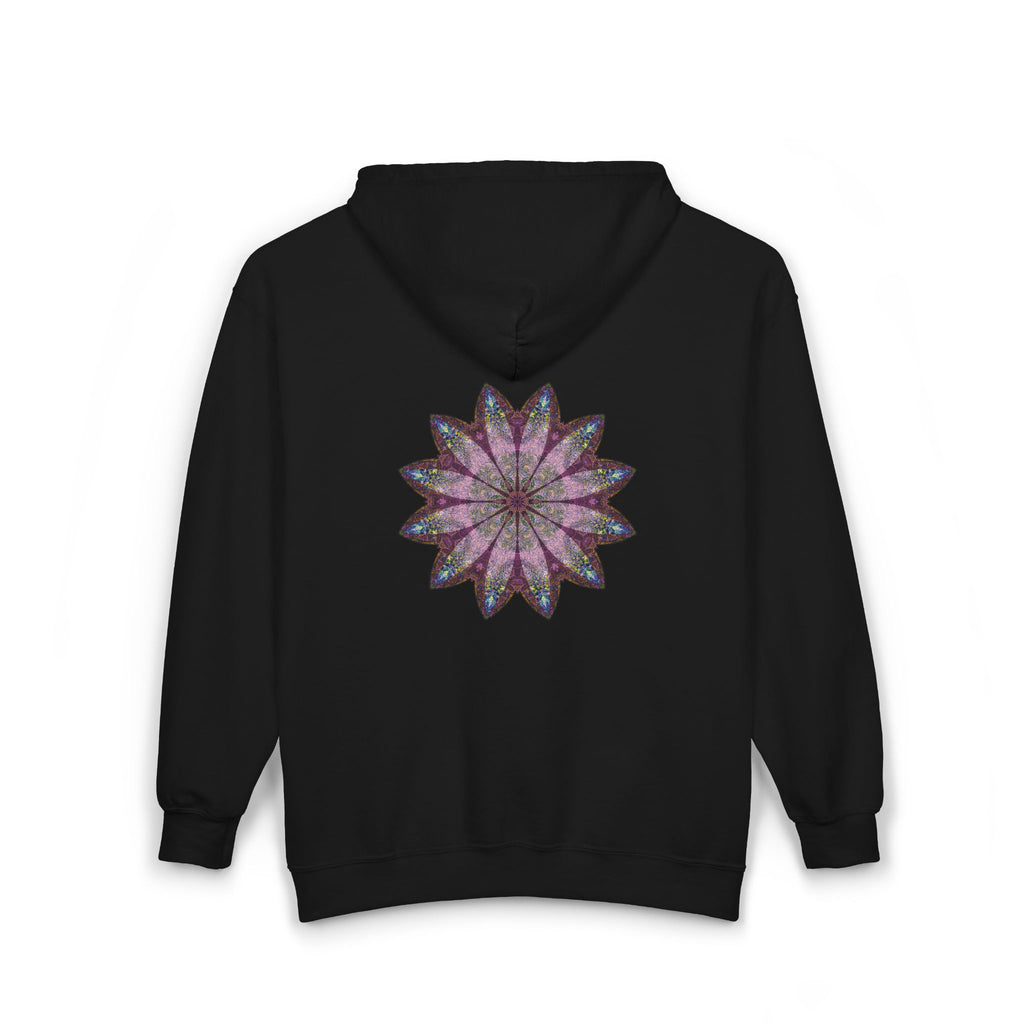 Unisex Heavy Blend™ Full Zip Hooded Sweatshirt - Love Light Mandalas No.19