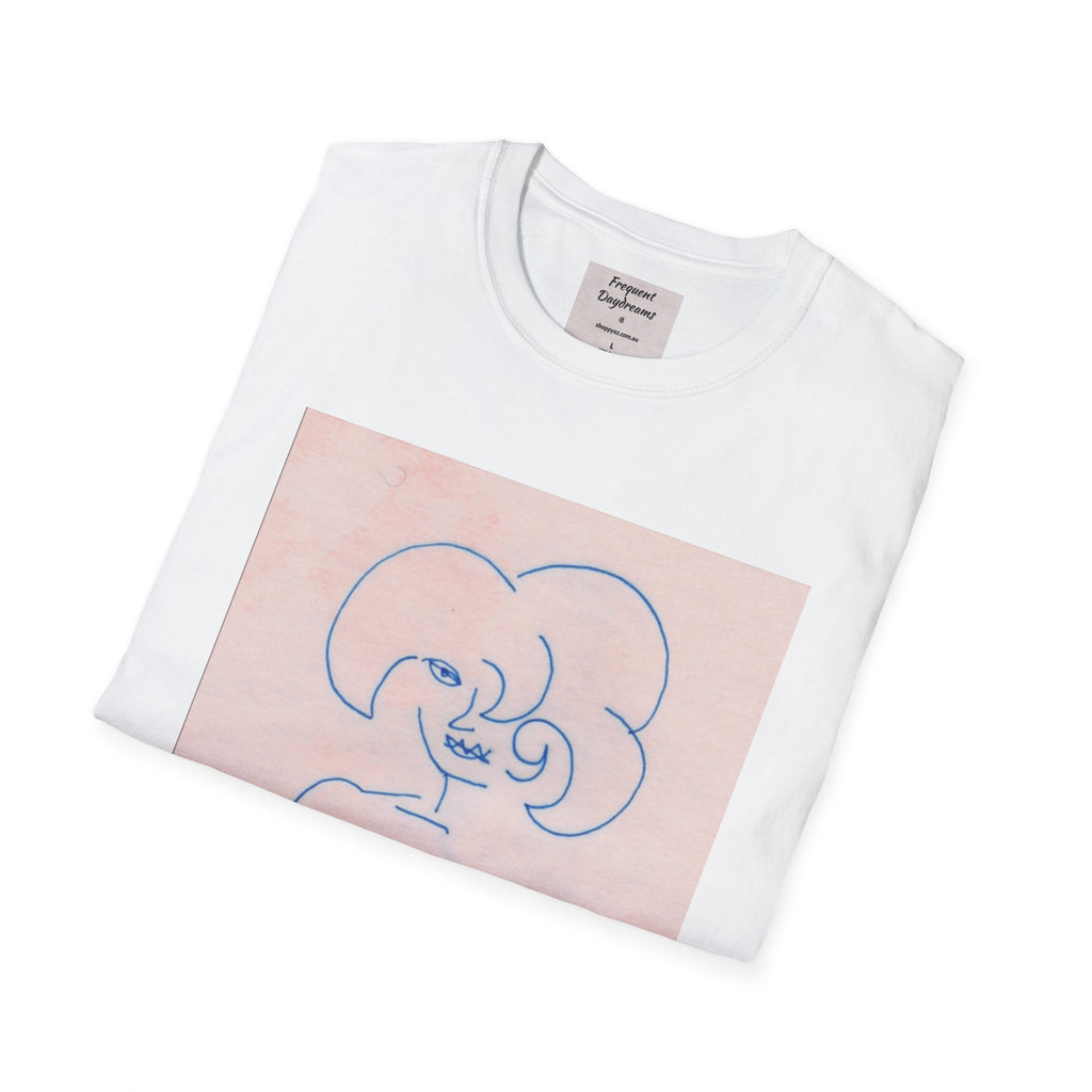 Unisex Softstyle T-Shirt - Frequent Daydreams Sketch No.45