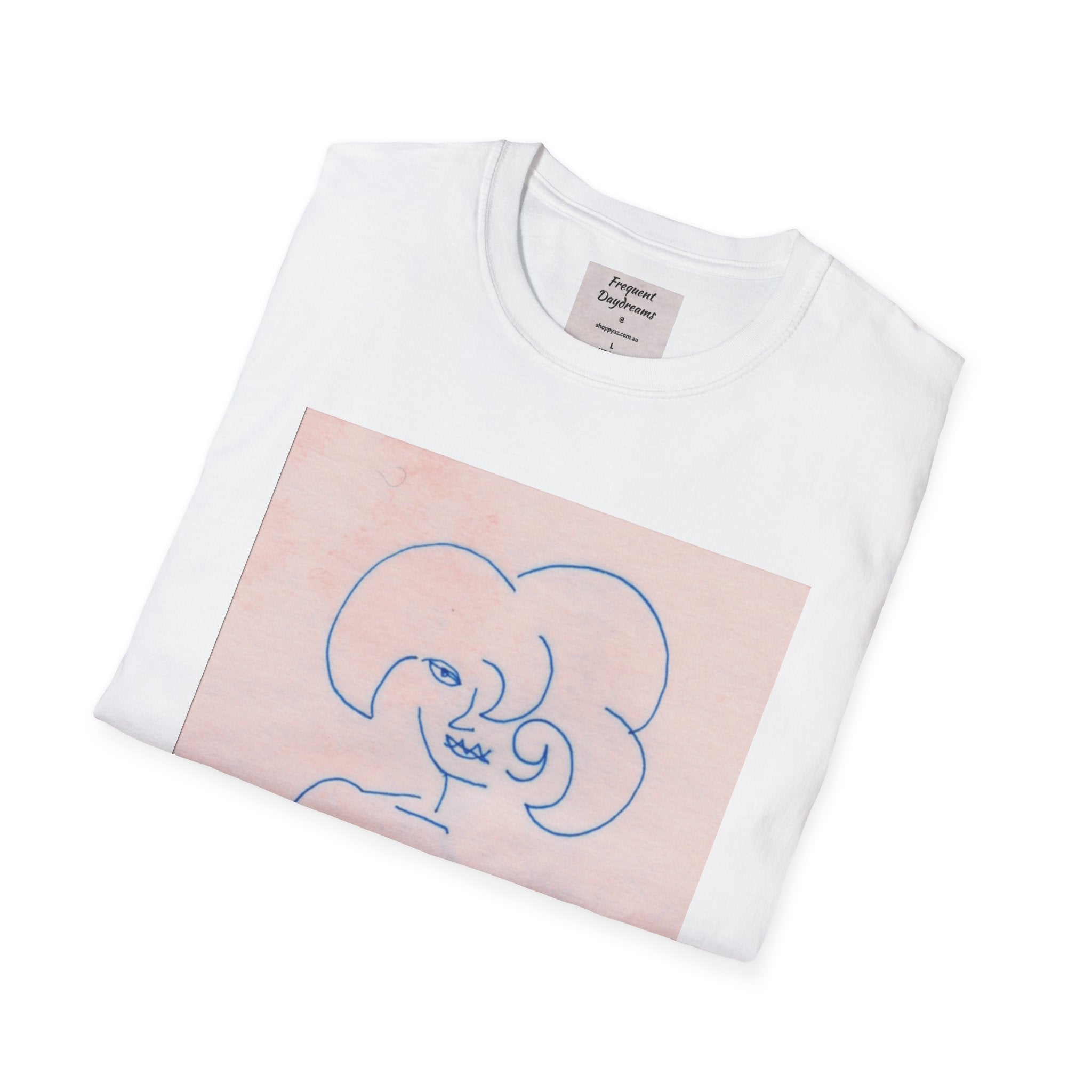 Unisex Softstyle T-Shirt - Frequent Daydreams Sketch No.45