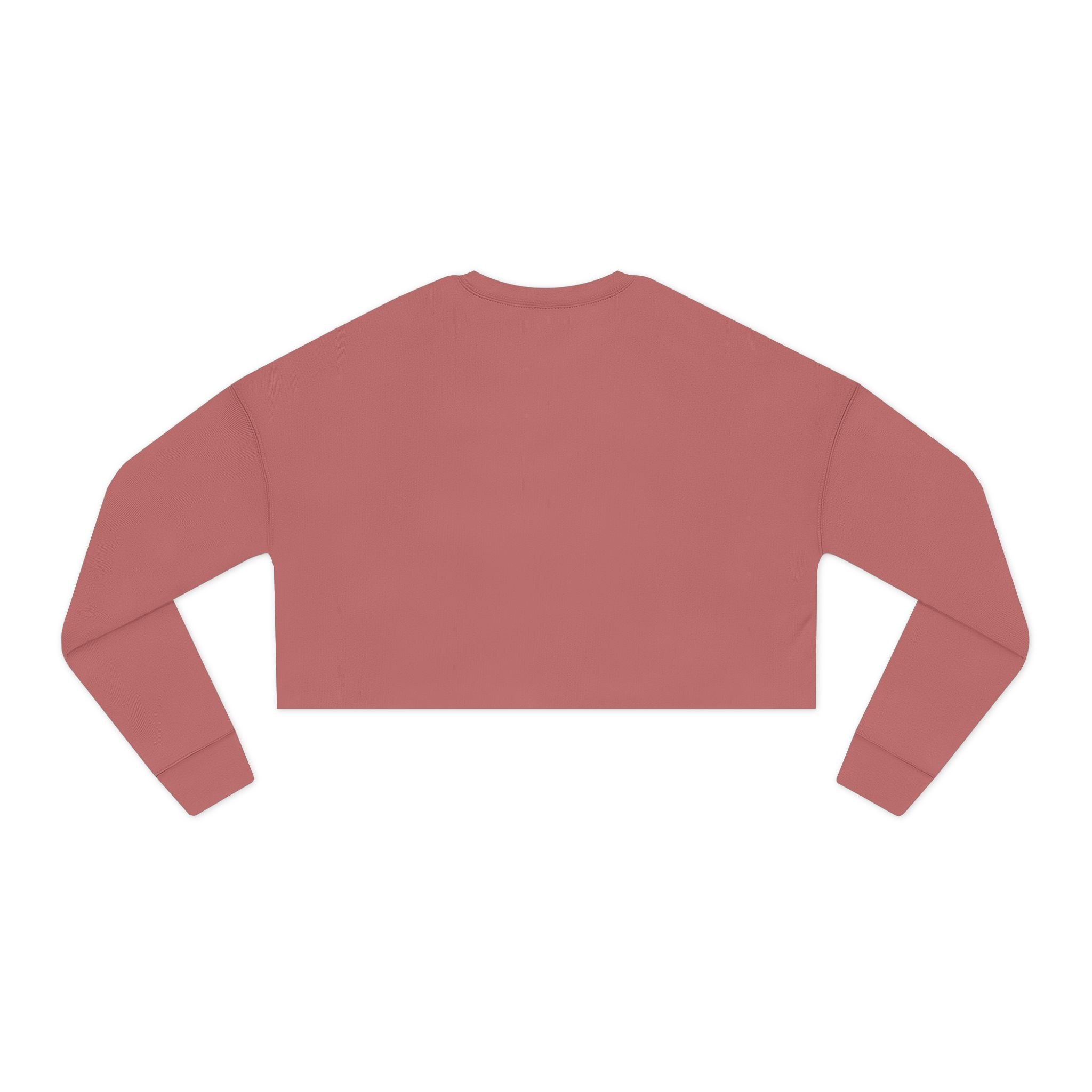 Women's Cropped Sweatshirt - Love Light Mandalas No.2