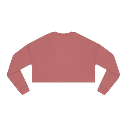 Women's Cropped Sweatshirt - Love Light Mandalas No.2