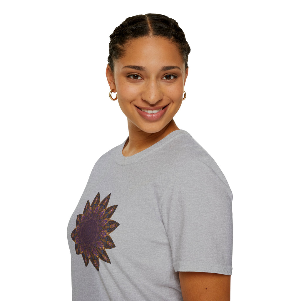 Unisex Softstyle T-Shirt - Love Light Mandalas No.1