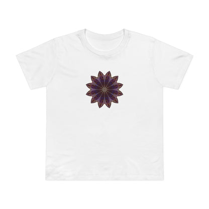 Women’s Maple Tee - Love Light Mandalas No.11