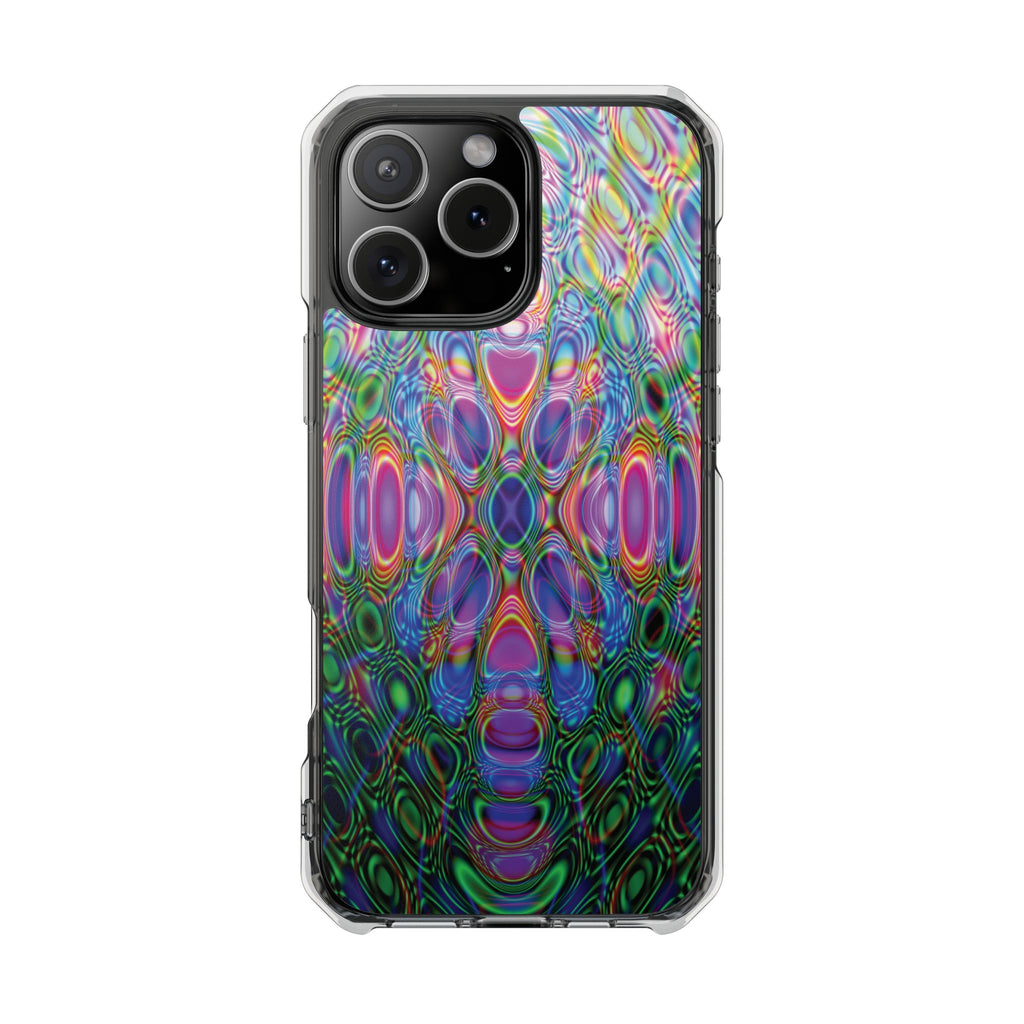iPhone 16 Magnetic Clear Impact Case - DMT Seer No.2