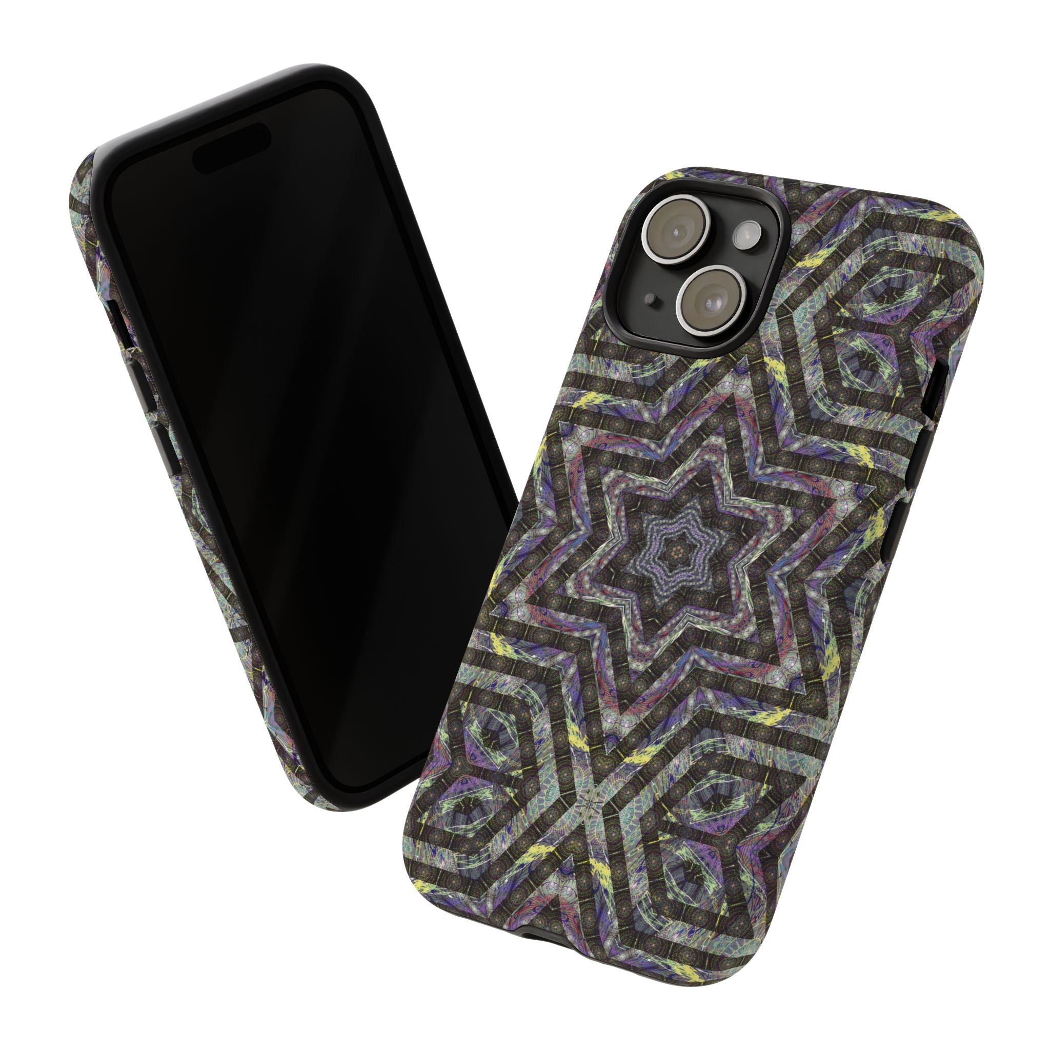 iPhone 15 Tough Cases - P5 Kaleidoscopic No.1