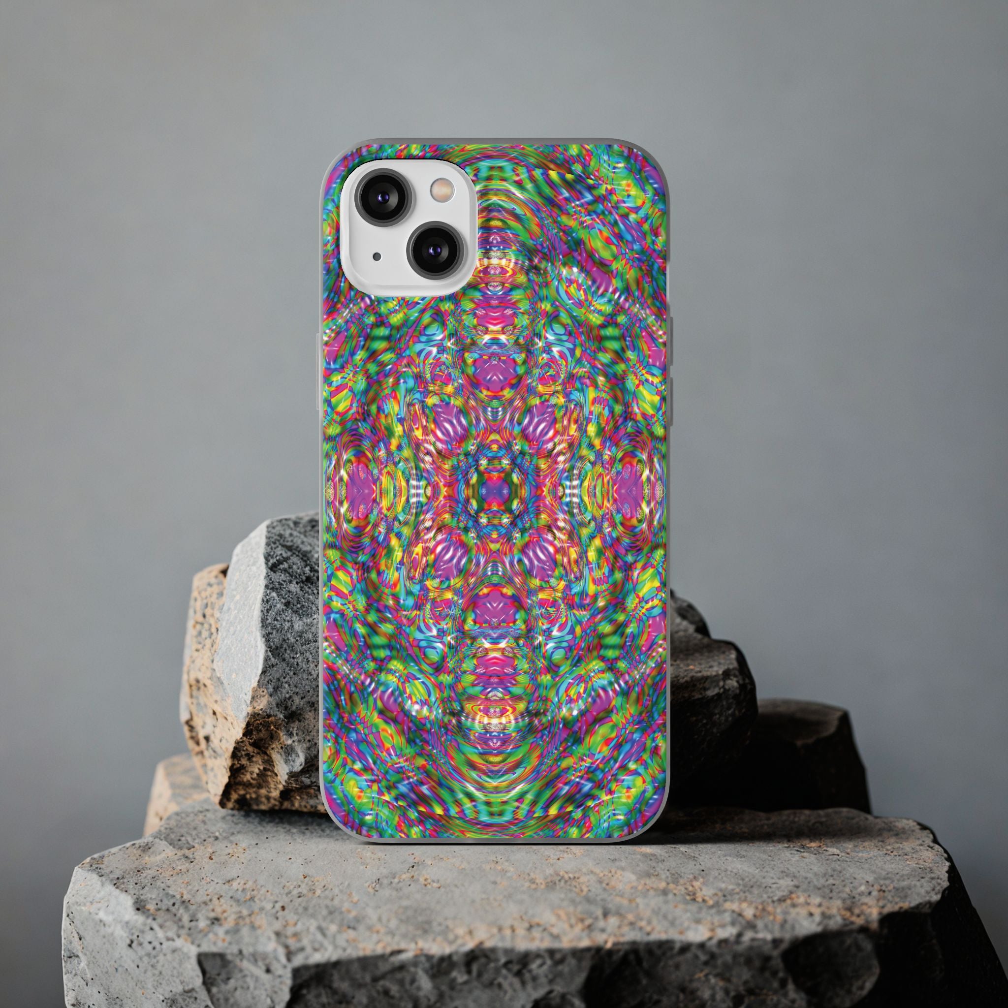 iPhone 14 Flexi Case - DMT Scribe Tiles No.4