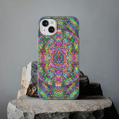 iPhone 14 Flexi Case - DMT Scribe Tiles No.4