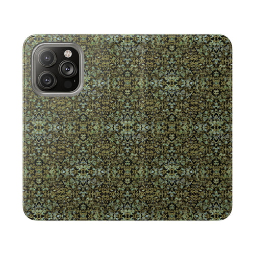 iPhone 14 Flip Case - Hidden Weave Series No.4