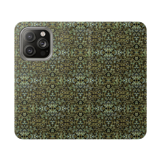 iPhone 14 Flip Case - Hidden Weave Series No.4