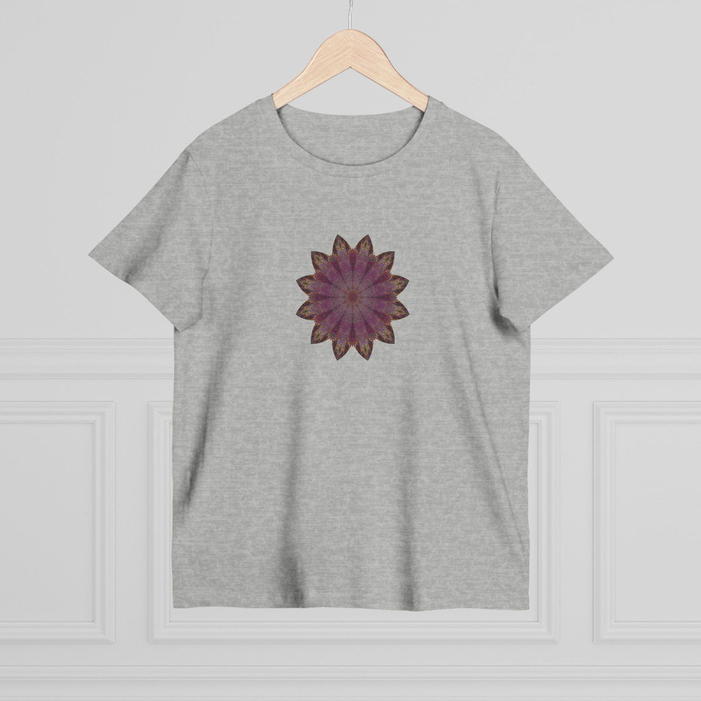 Women’s Maple Tee - Love Light Mandalas No.6