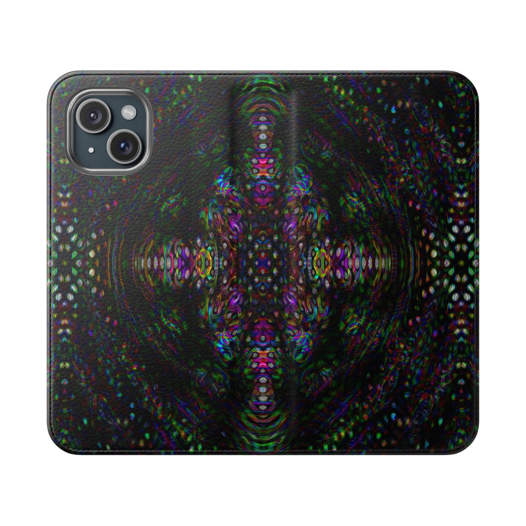 iPhone 15 Flip Case - DMT Scribe Tiles No.2