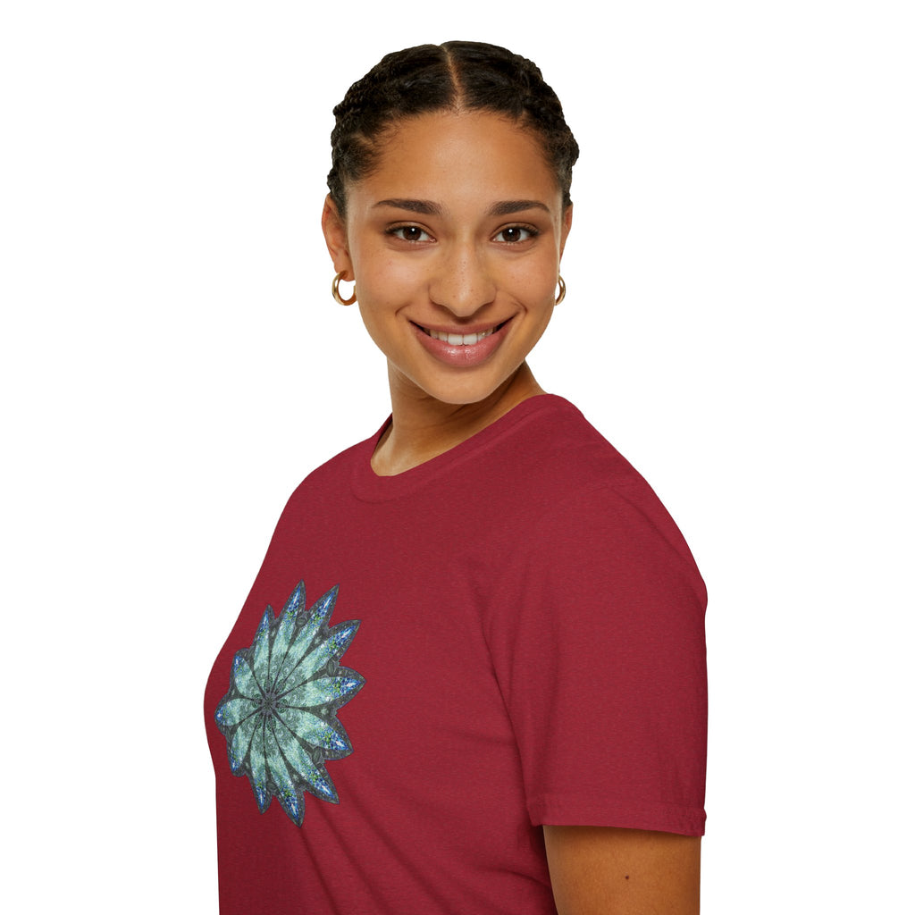Unisex Softstyle T-Shirt - Love Light Mandalas No.20