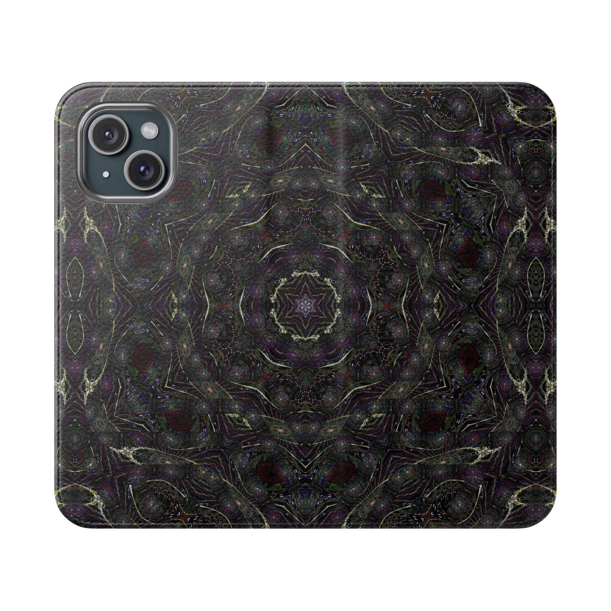 iPhone 15 Flip Case - P5 Kaleidoscopic No.18