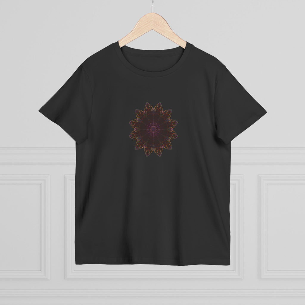 Women’s Maple Tee - Love Light Mandalas No.12