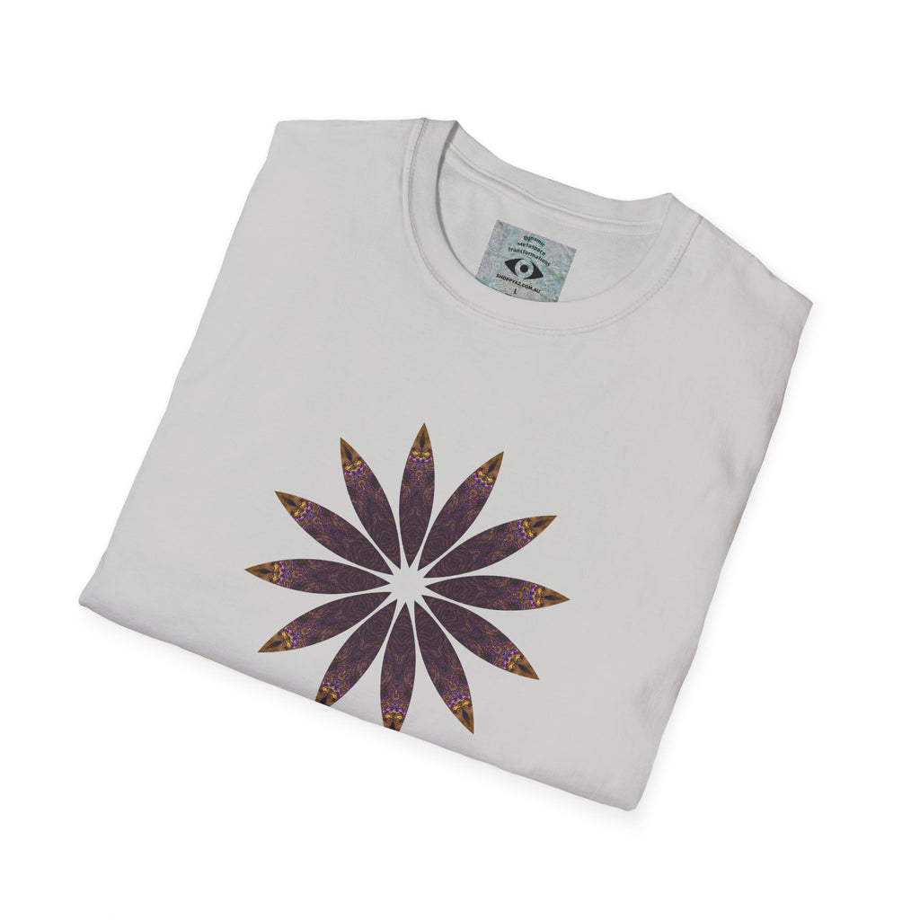 Unisex Softstyle T-Shirt - Love Light Mandalas No.2