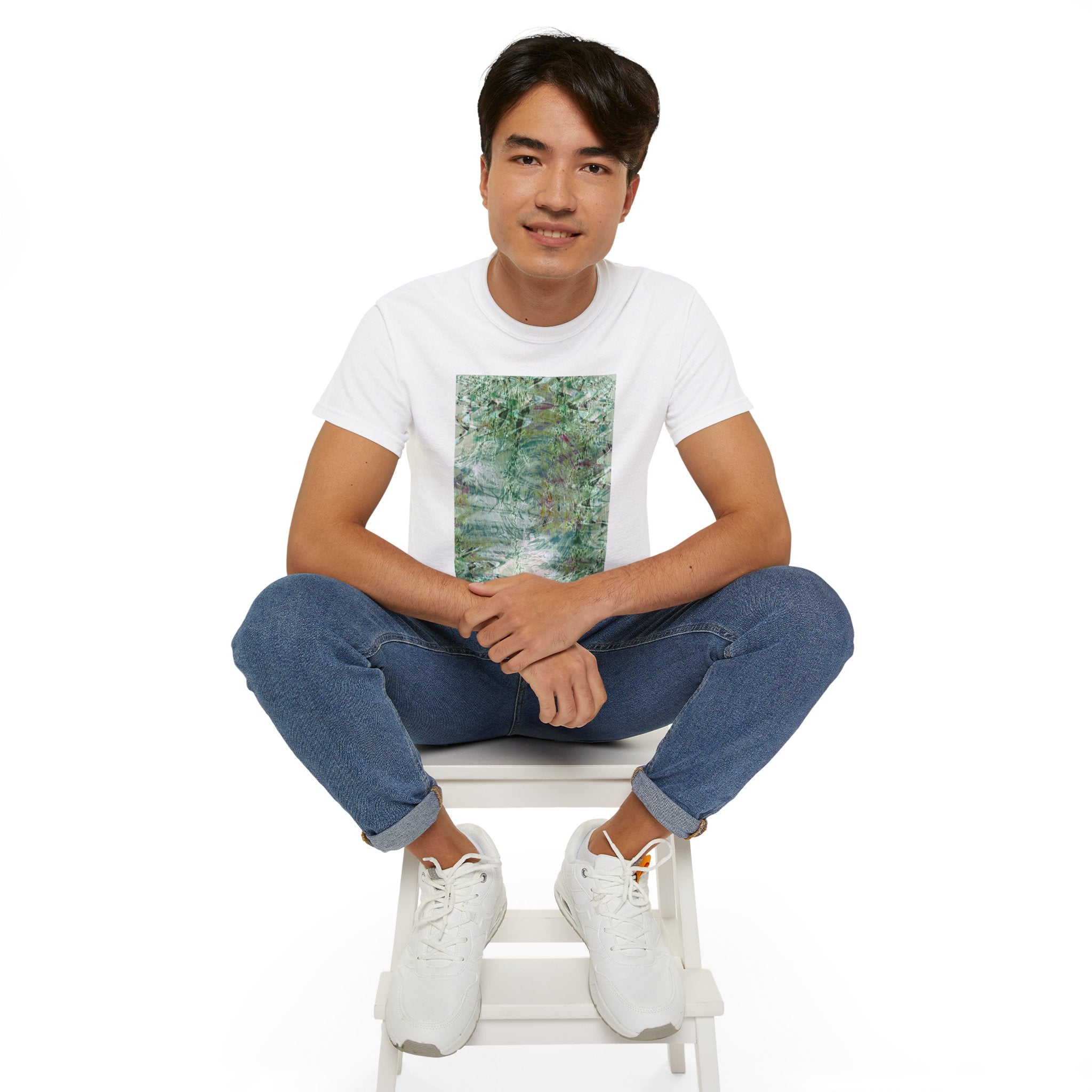 Unisex Ultra Cotton Tee - Love Light Fractals No.7