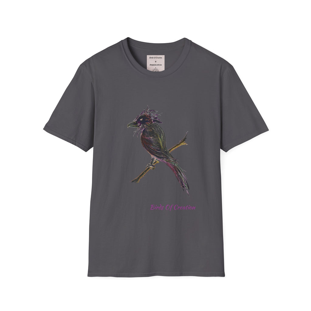 Unisex Softstyle T-Shirt - Birds Of Creation No.1