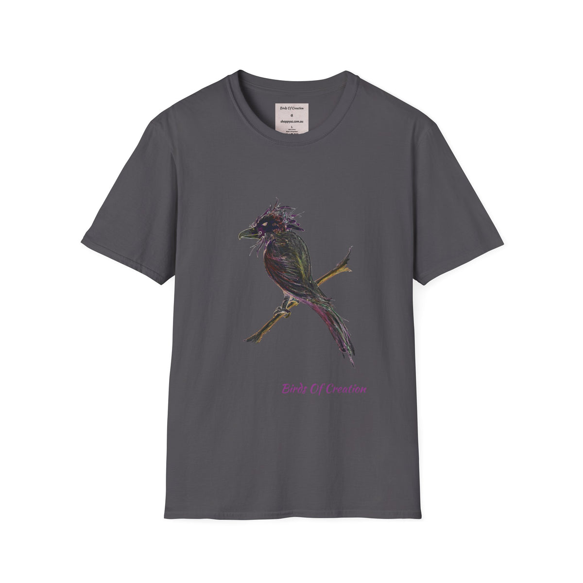 Unisex Softstyle T-Shirt - Birds Of Creation No.1
