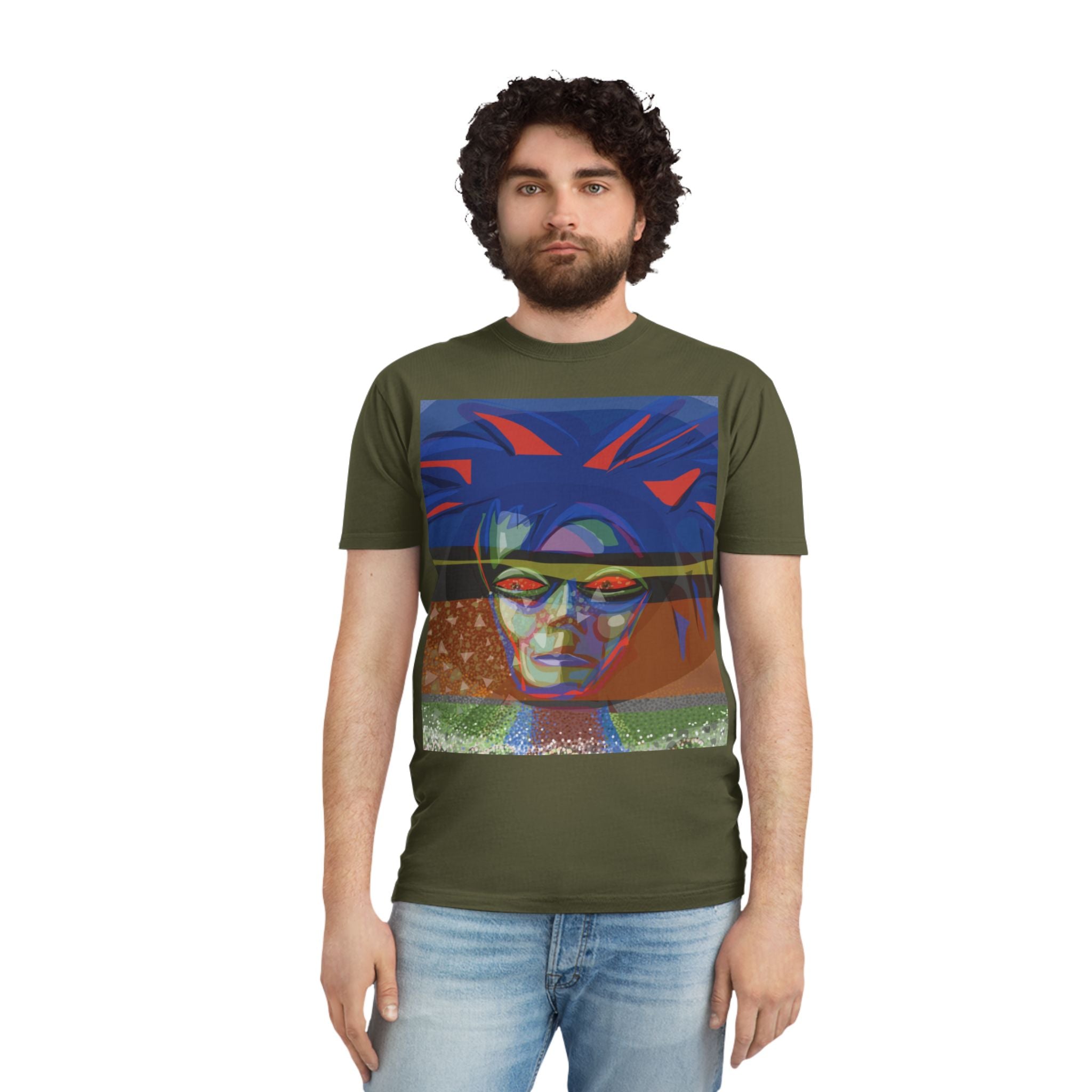Unisex Faded Shirt -The Traveller Series (Seeing)