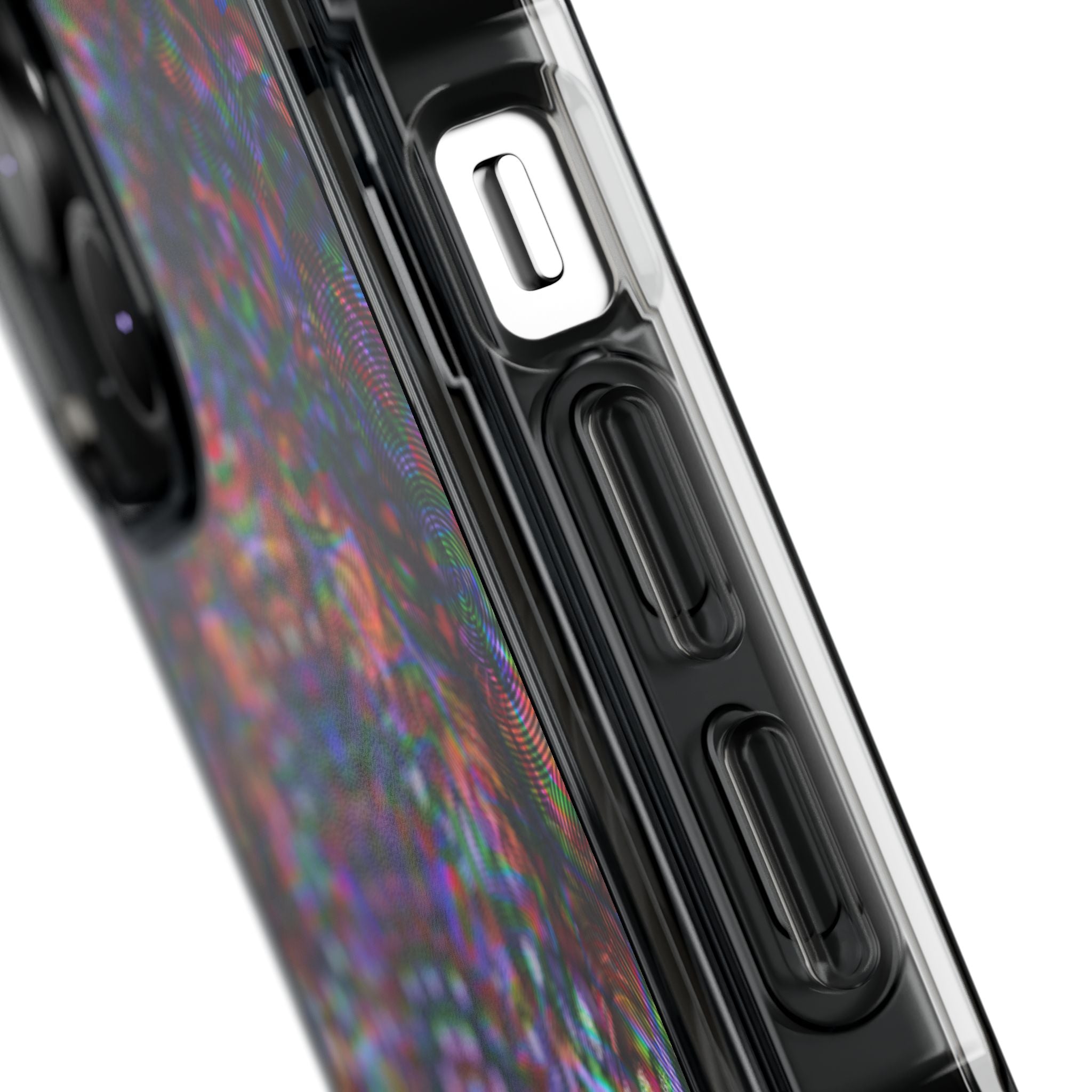 iPhone 14 Magnetic Clear Impact Case - DMT Scribe Tiles No.1