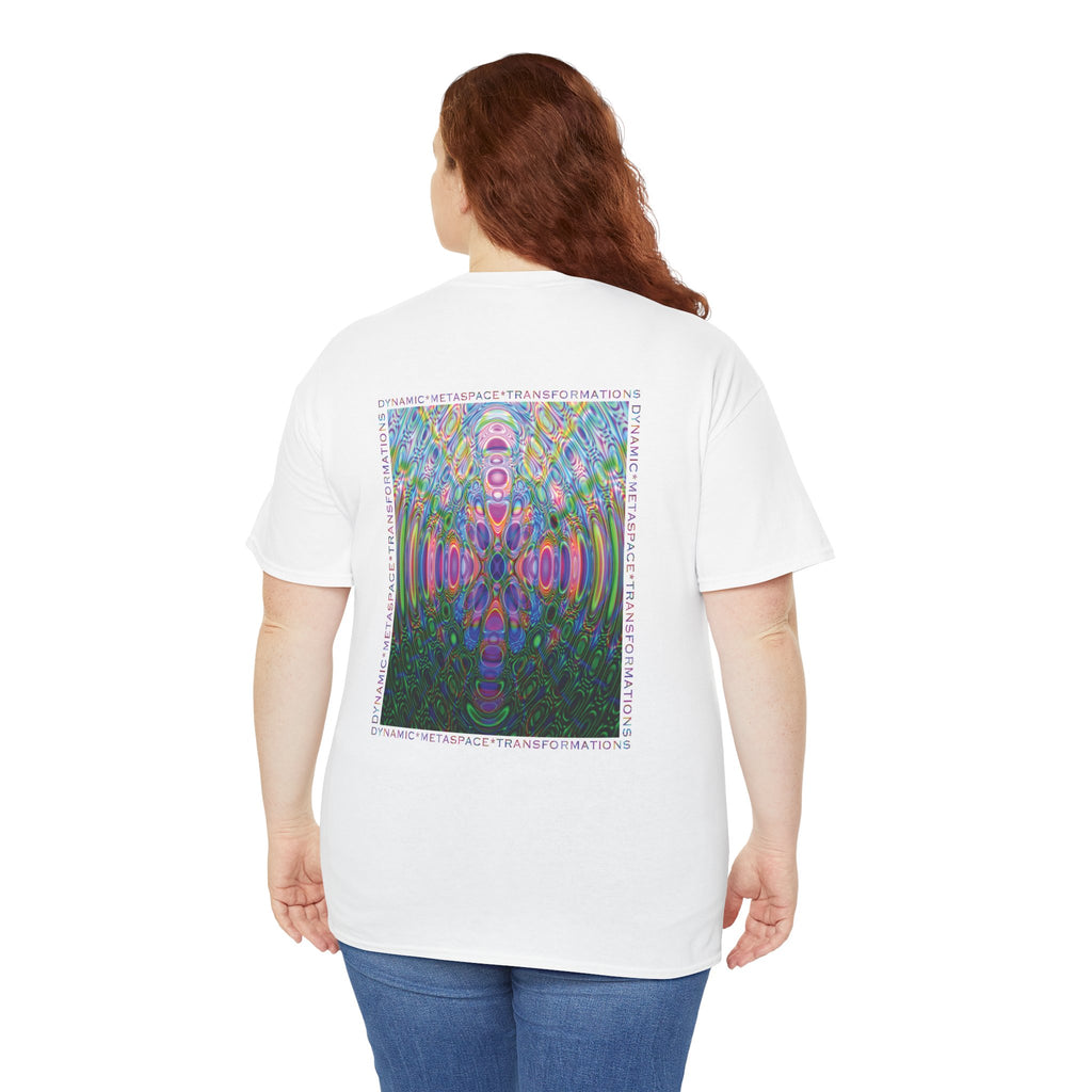Unisex Heavy Cotton Tee (Back) - DMT Seer No.2