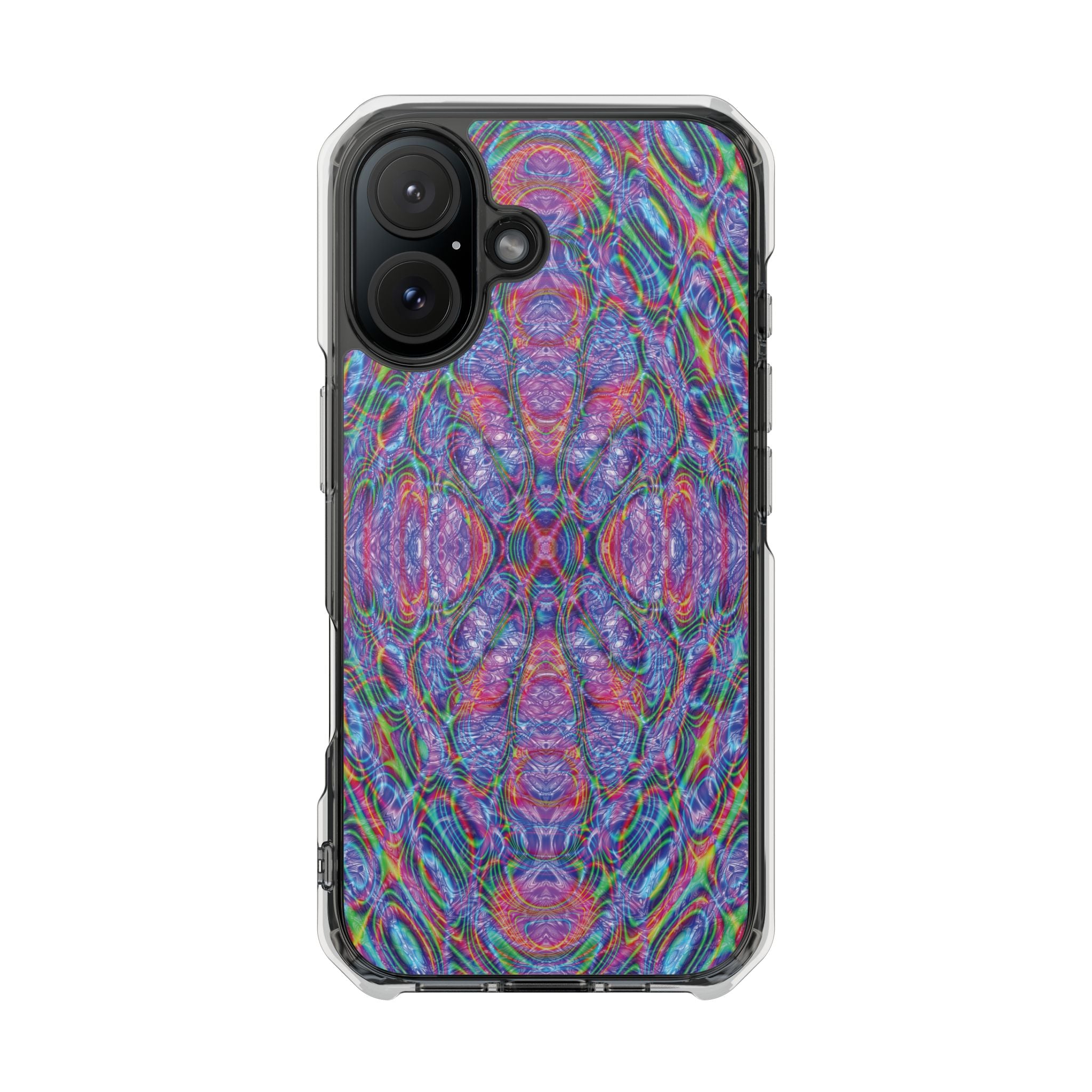 iPhone 16 Magnetic Clear Impact Case - DMT Seer No.22
