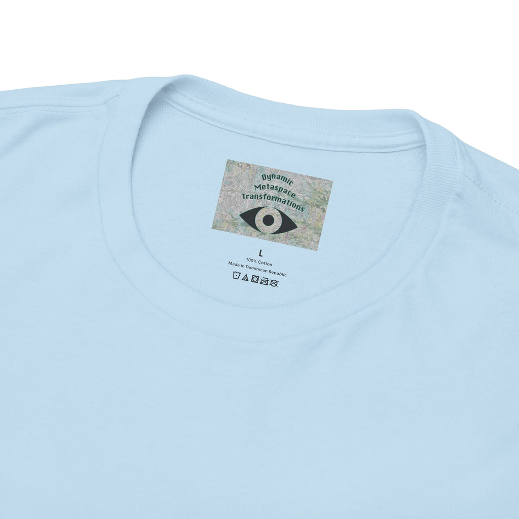 Unisex Heavy Cotton Tee (Back) - DMT Seer No.12