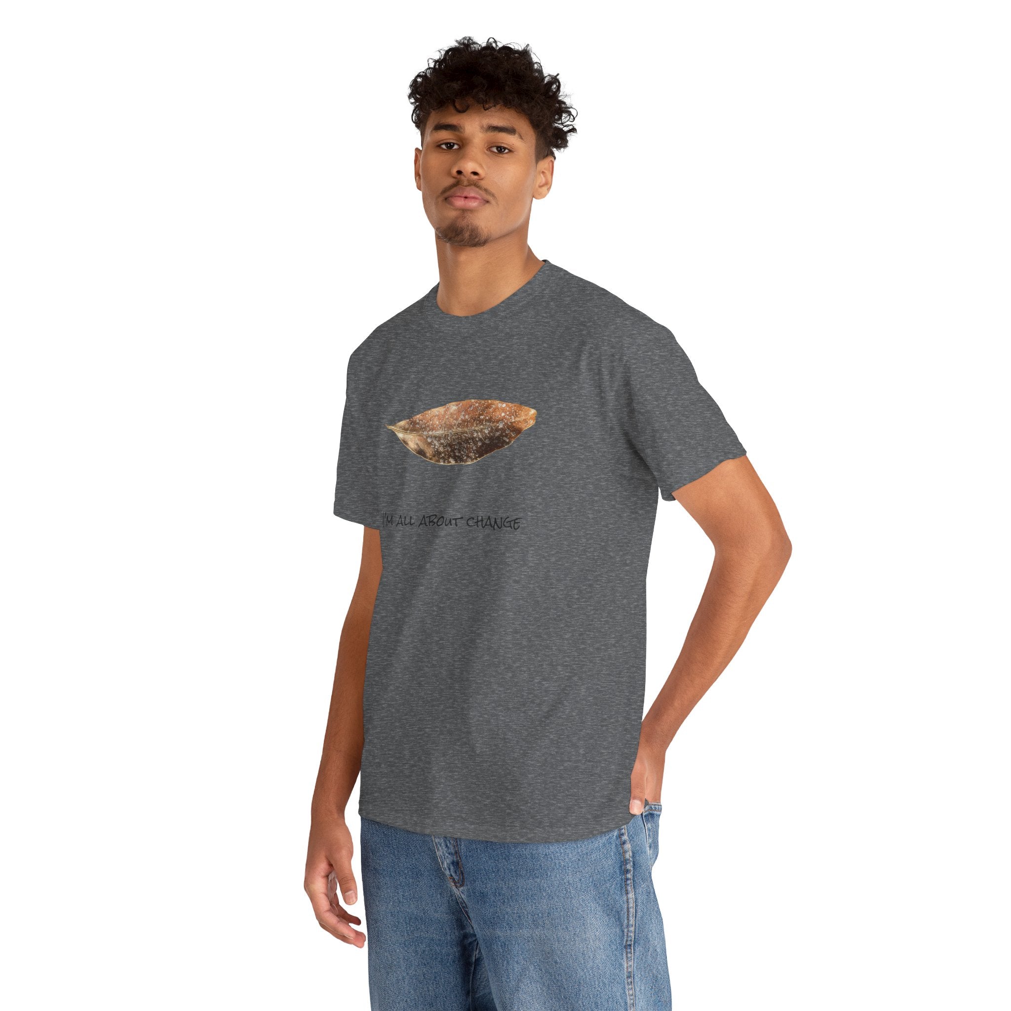 Unisex Heavy Cotton Tee - All About Change No.1