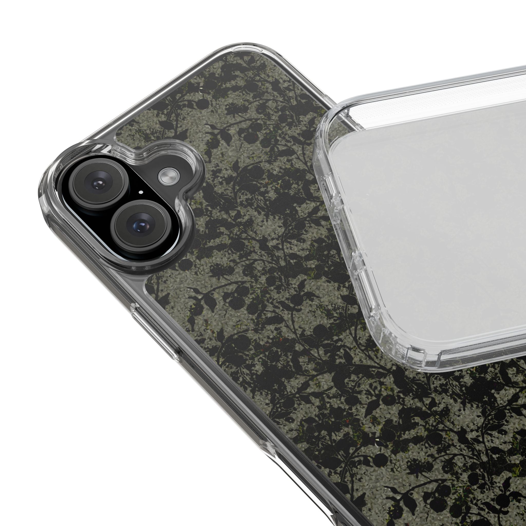 iPhone 16 Clear Case – Hidden Weave Series V3 No.25