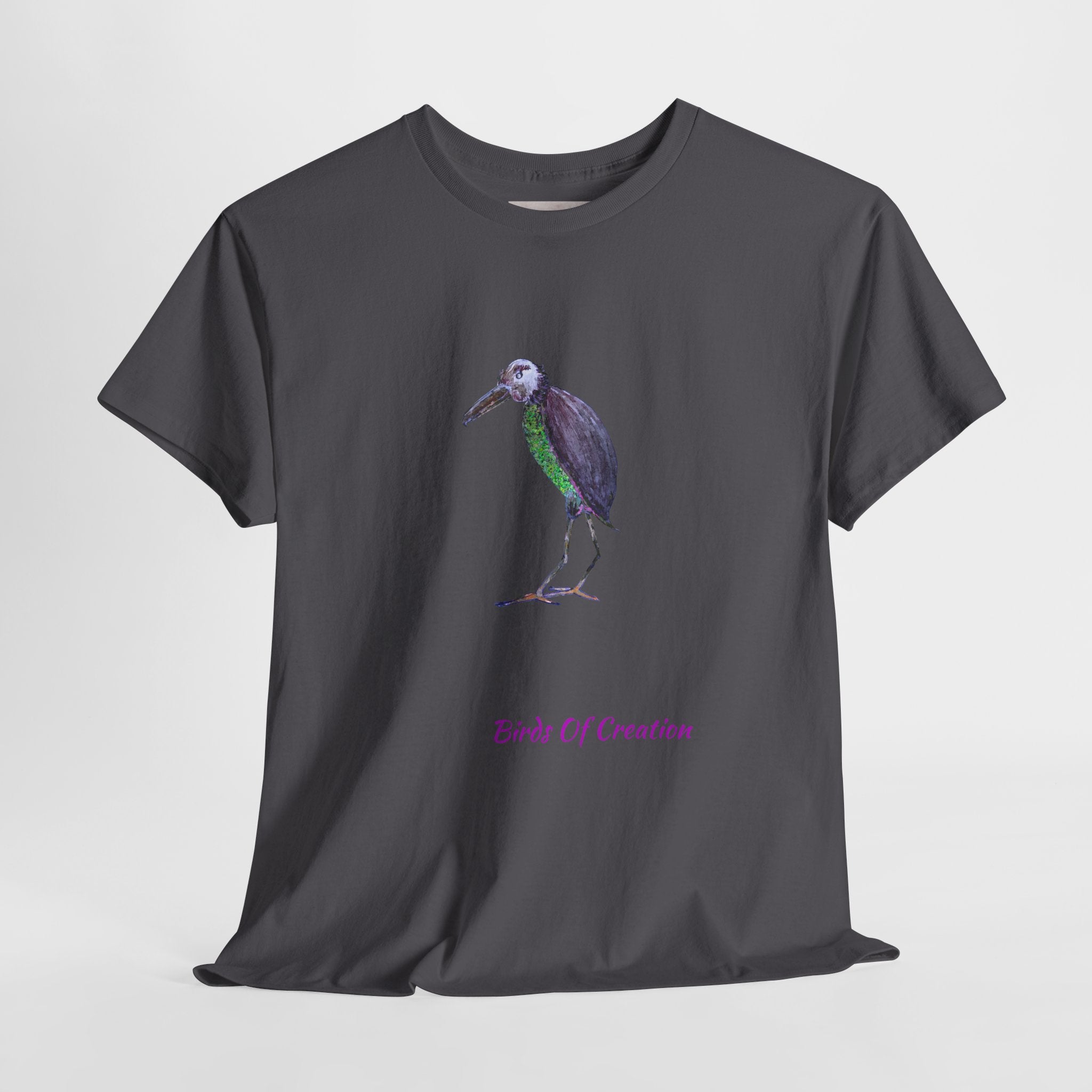 Unisex Heavy Cotton Tee - Birds Of Creation No.2