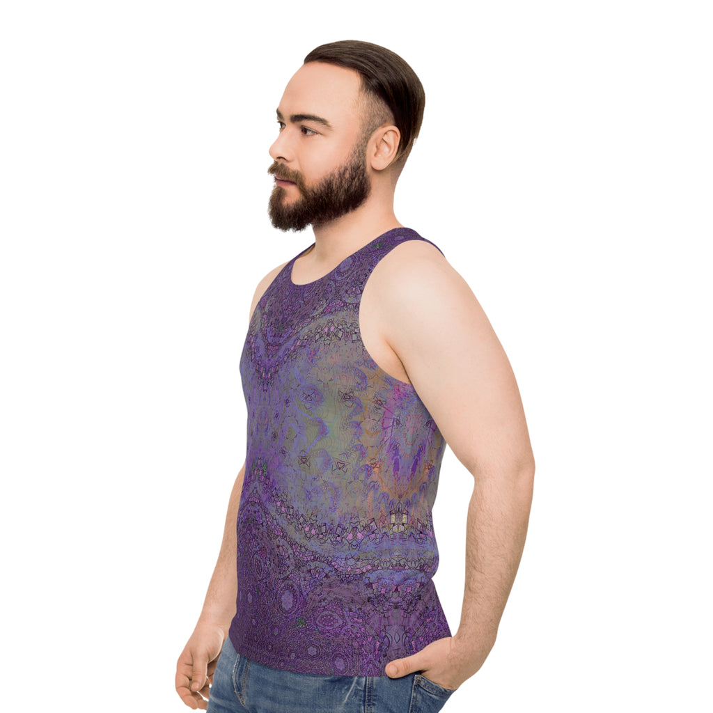 Unisex Tank Top - Love Light Fractals No.13