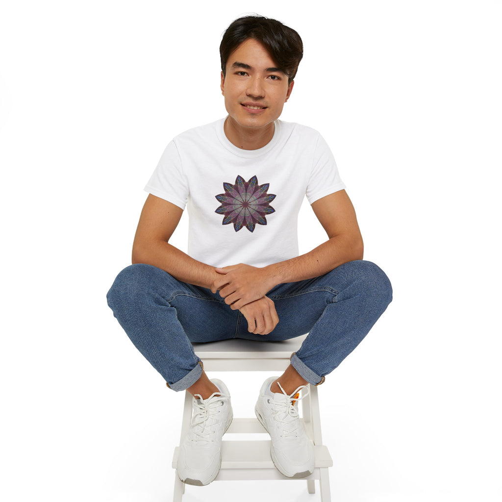 Unisex Ultra Cotton Tee - Love Light Mandalas No.9