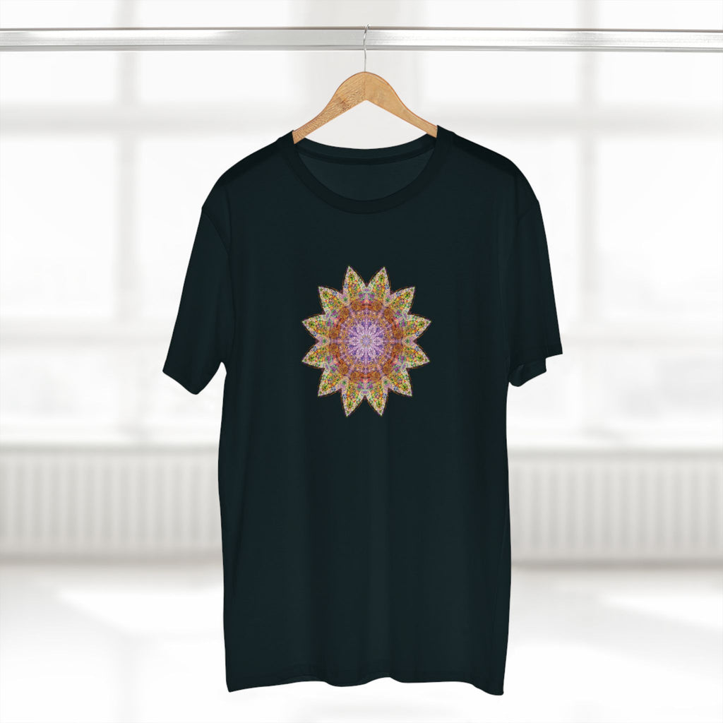 Men's Staple Tee - Love Light Mandalas No.14