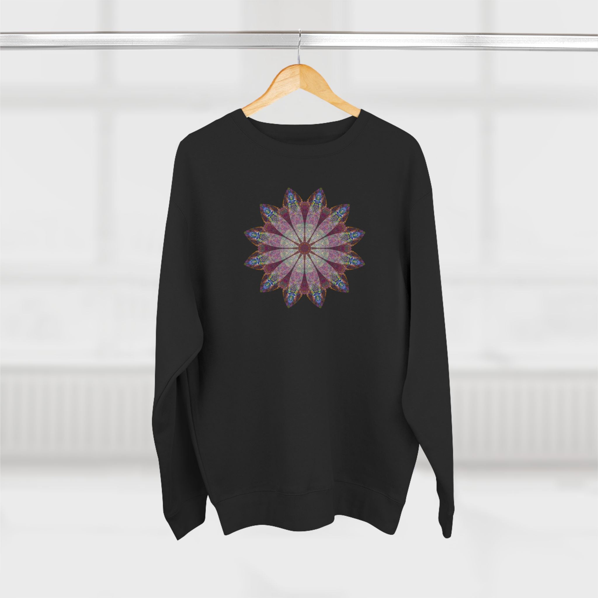 Unisex Crewneck Sweatshirt - Love Light Mandalas No.9