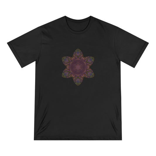 Organic Staple T-shirt - Love Light Mandalas No.3
