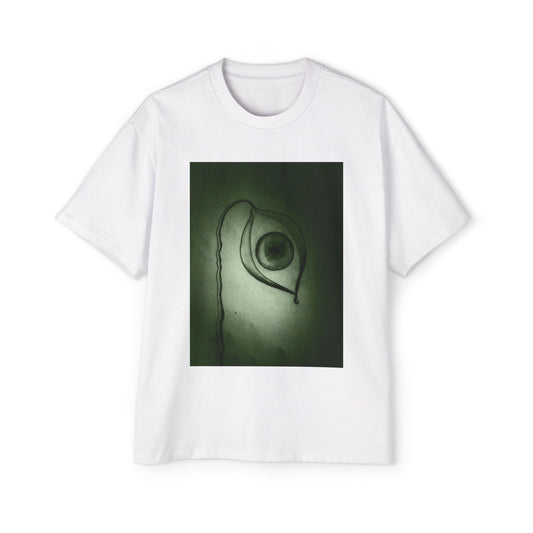 Men's Heavy Oversized Tee - Eye Plants No.2