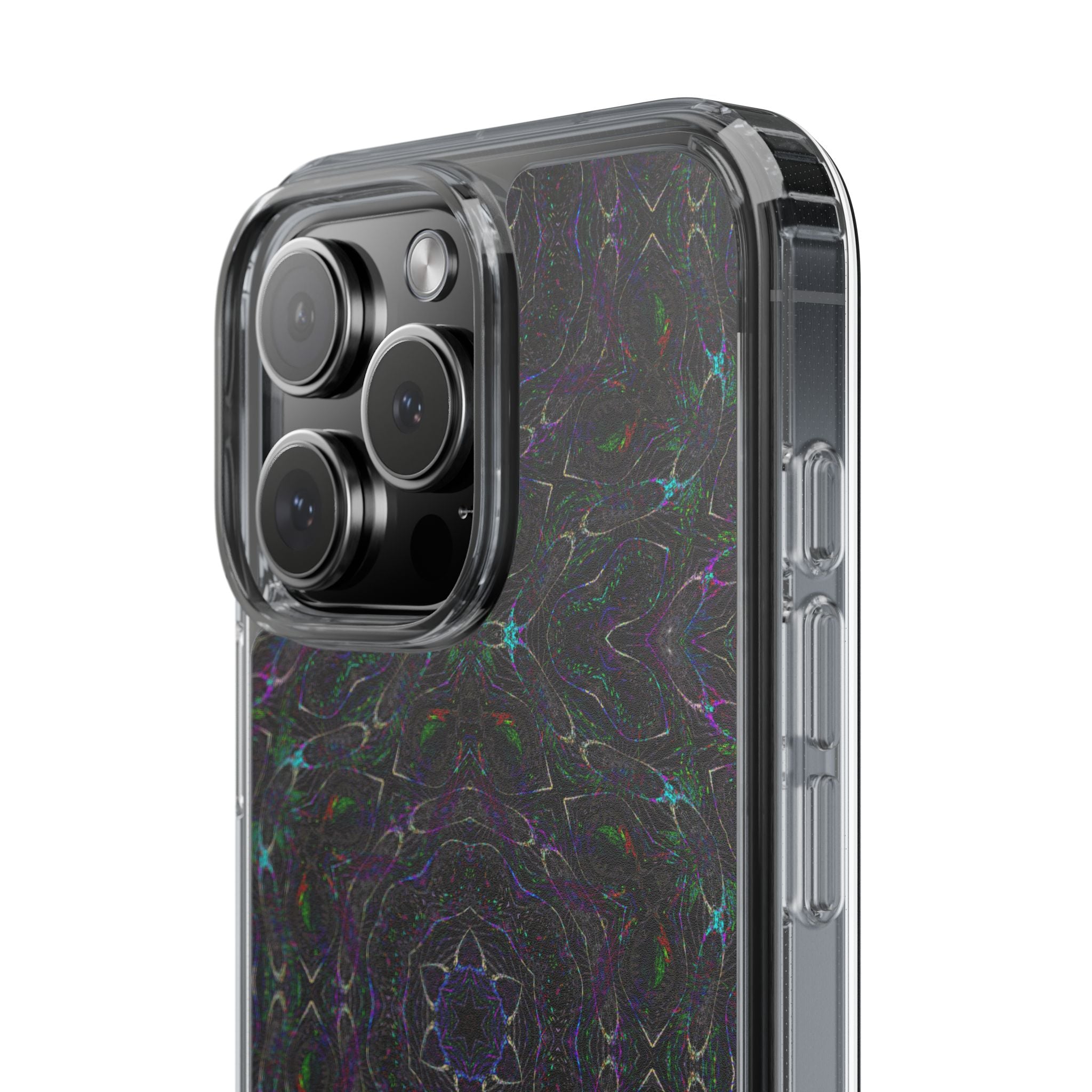 iPhone 16 Clear Case – P5 Kaleidoscopic No.32
