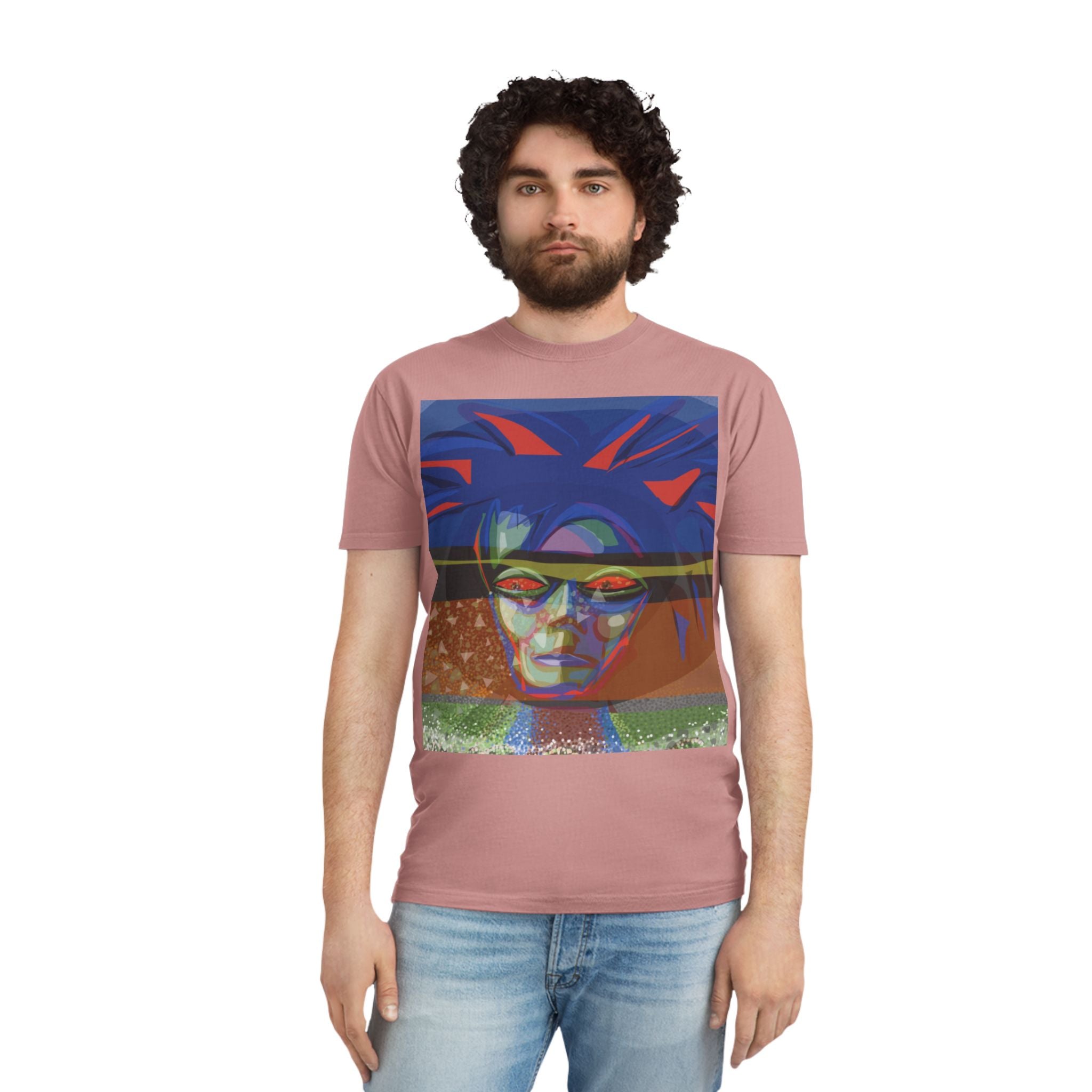 Unisex Faded Shirt -The Traveller Series (Seeing)