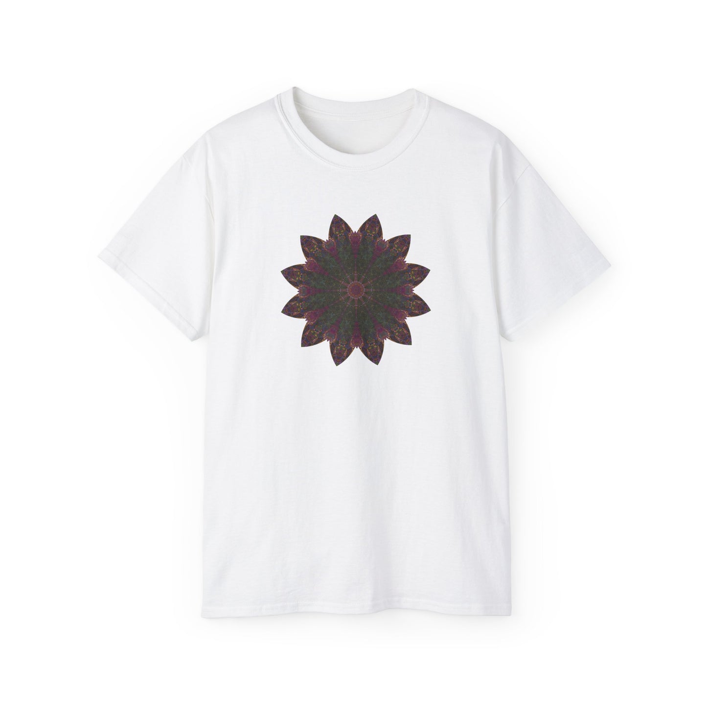 Unisex Ultra Cotton Tee - Love Light Mandalas No.7