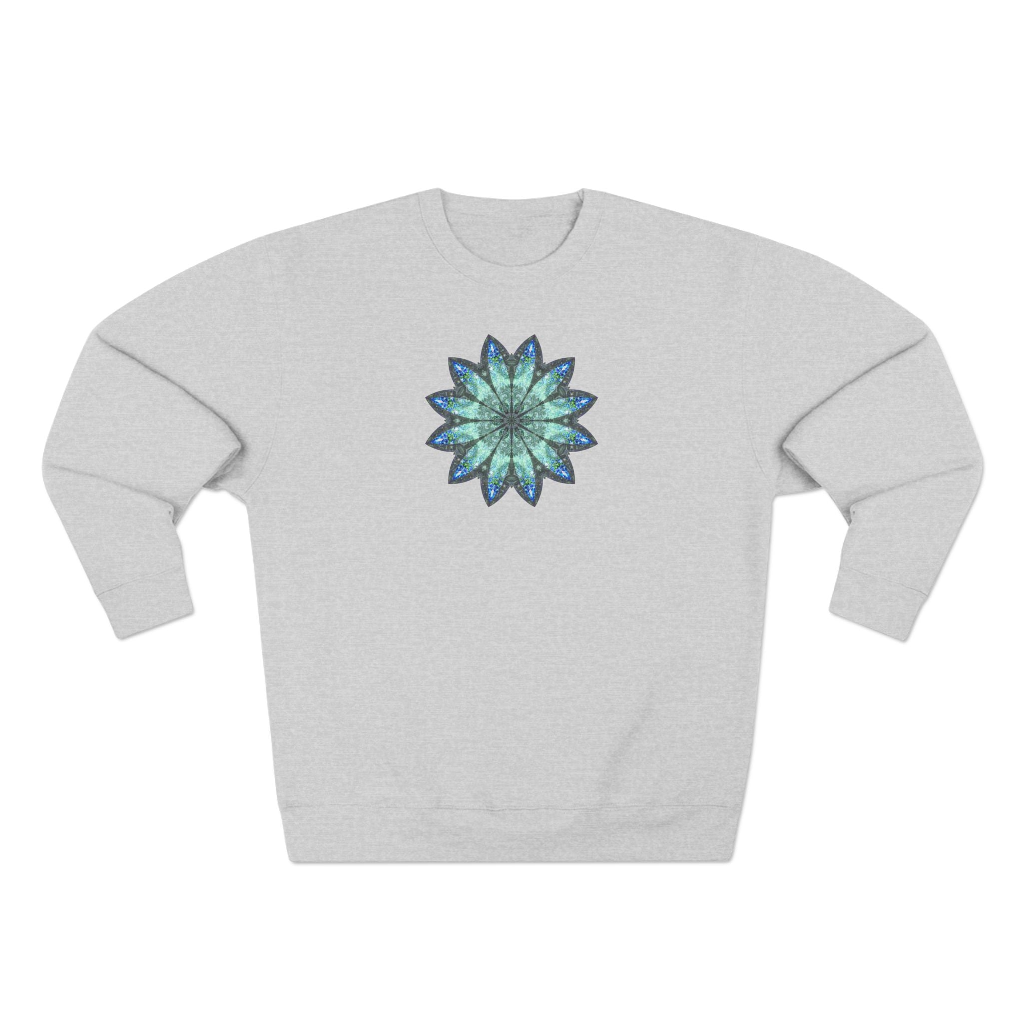 Unisex Crewneck Sweatshirt - Love Light Mandalas No.20