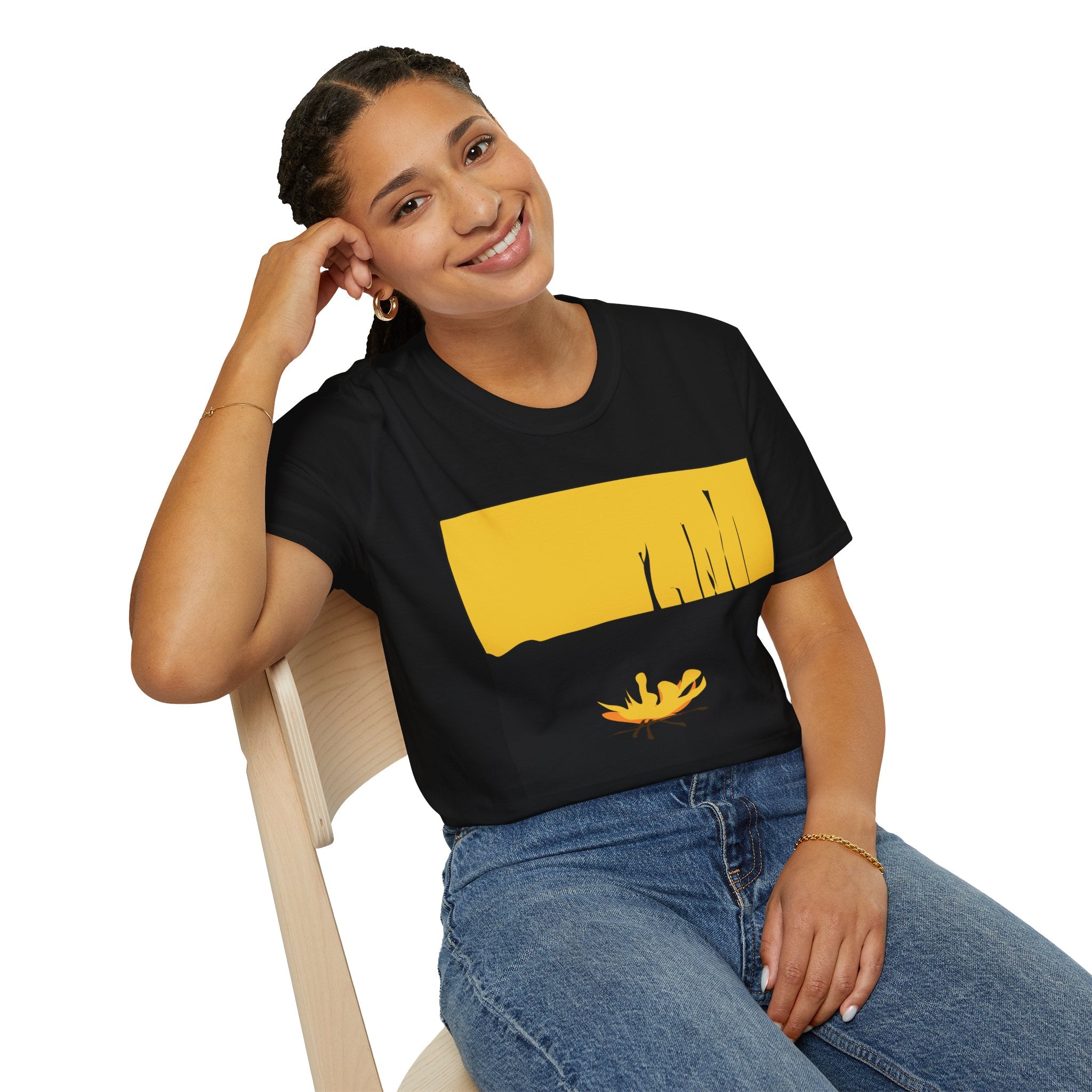 Unisex Softstyle T-Shirt - The Traveller Series (Fire)