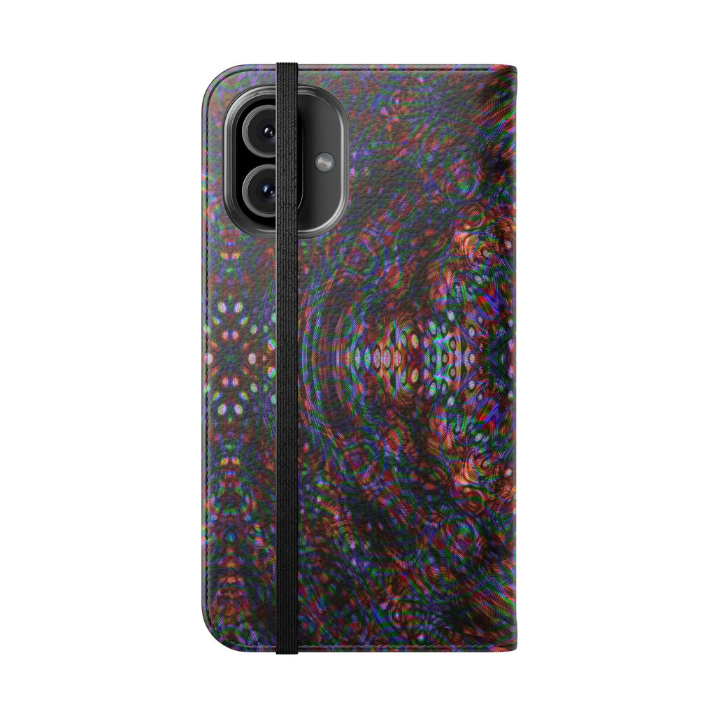 iPhone 16 Flip Case - DMT Scribe Tiles No.1