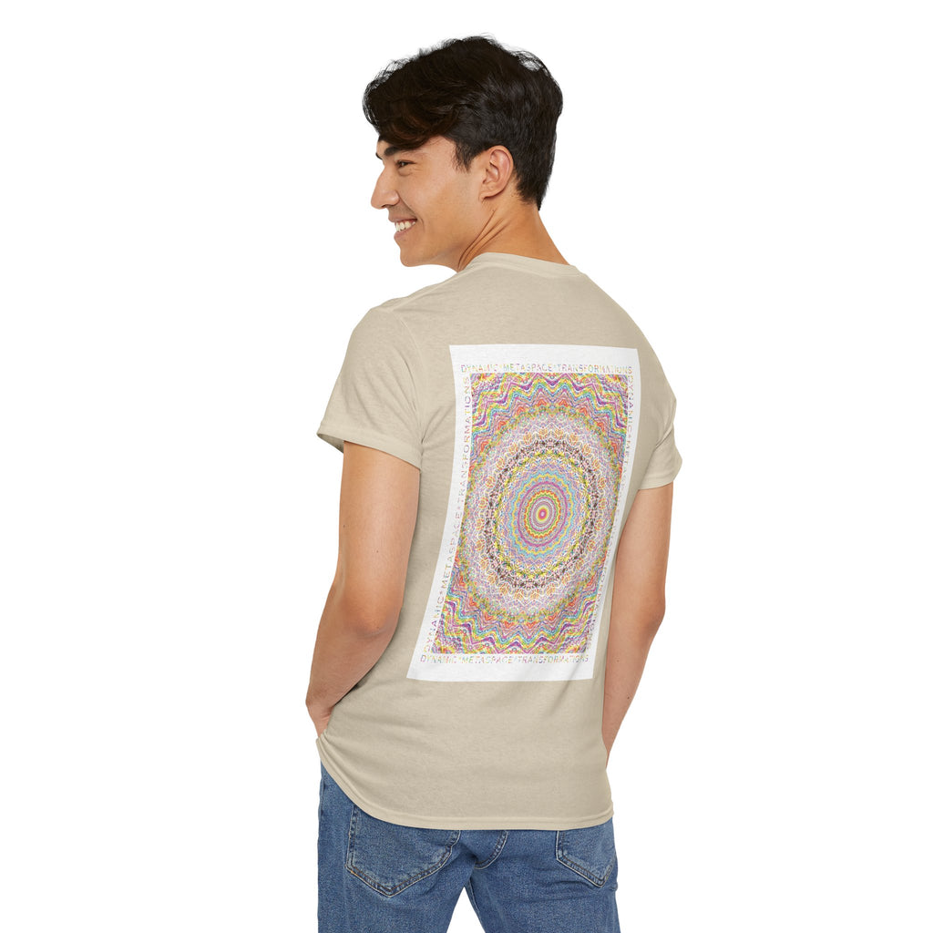 Unisex Heavy Cotton Tee (Back) - DMT Seer No.11