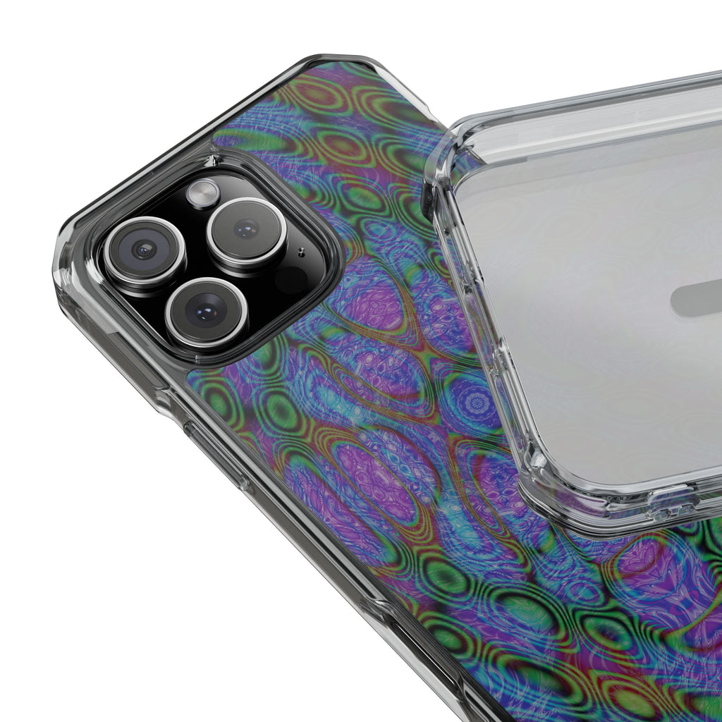 iPhone 16 Magnetic Clear Impact Case - DMT Seer No.17