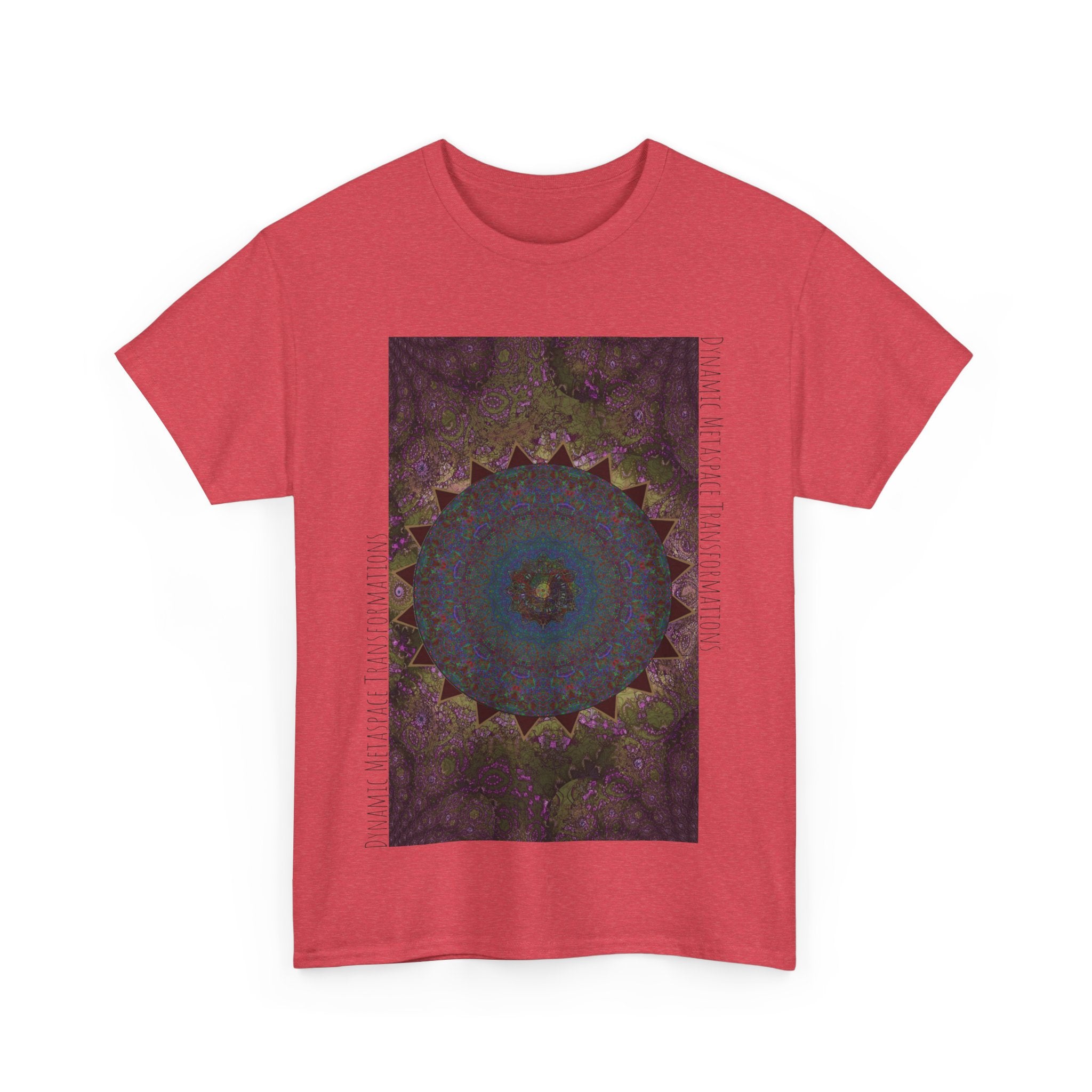 Unisex Heavy Cotton Tee - Love Light Spheres No. L8S1