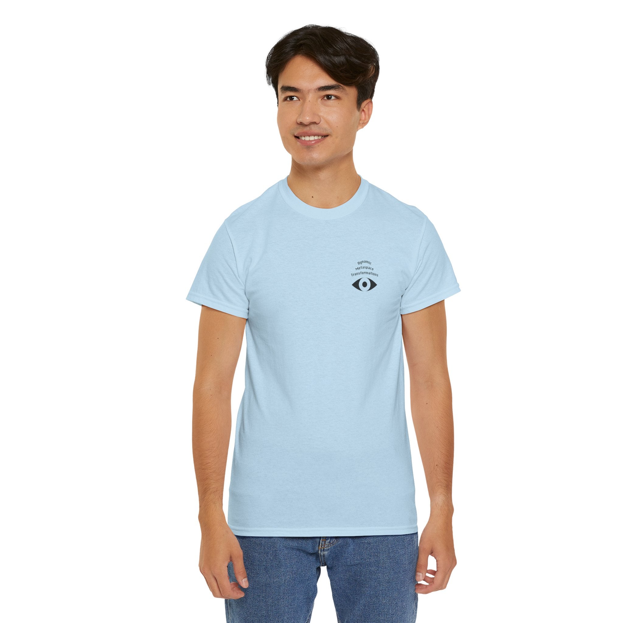 Unisex Heavy Cotton Tee (Back) - DMT Seer No.8