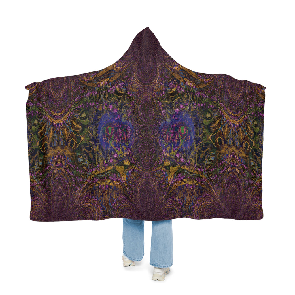 Snuggle Blanket - Love Light Fractals No.10
