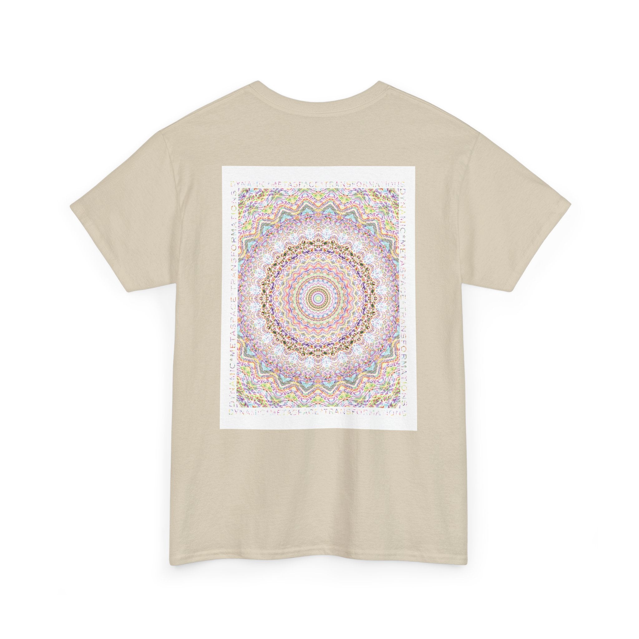 Unisex Heavy Cotton Tee (Back) - DMT Seer No.8