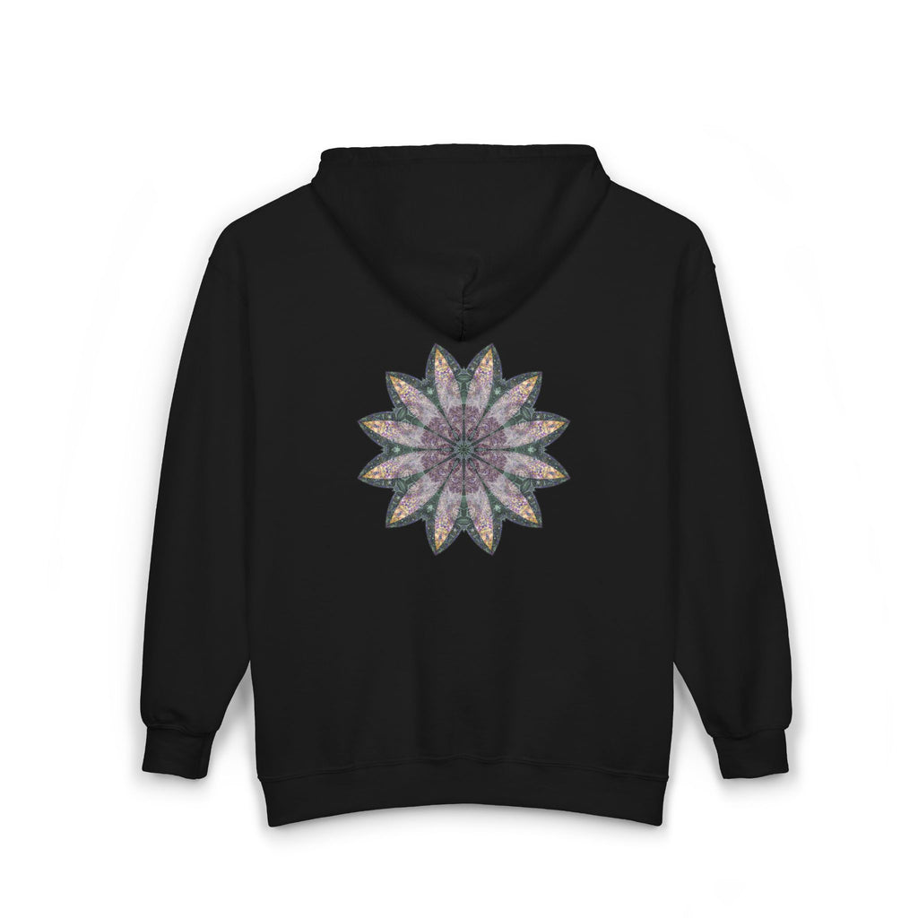 Unisex Heavy Blend™ Full Zip Hooded Sweatshirt - Love Light Mandalas No.21